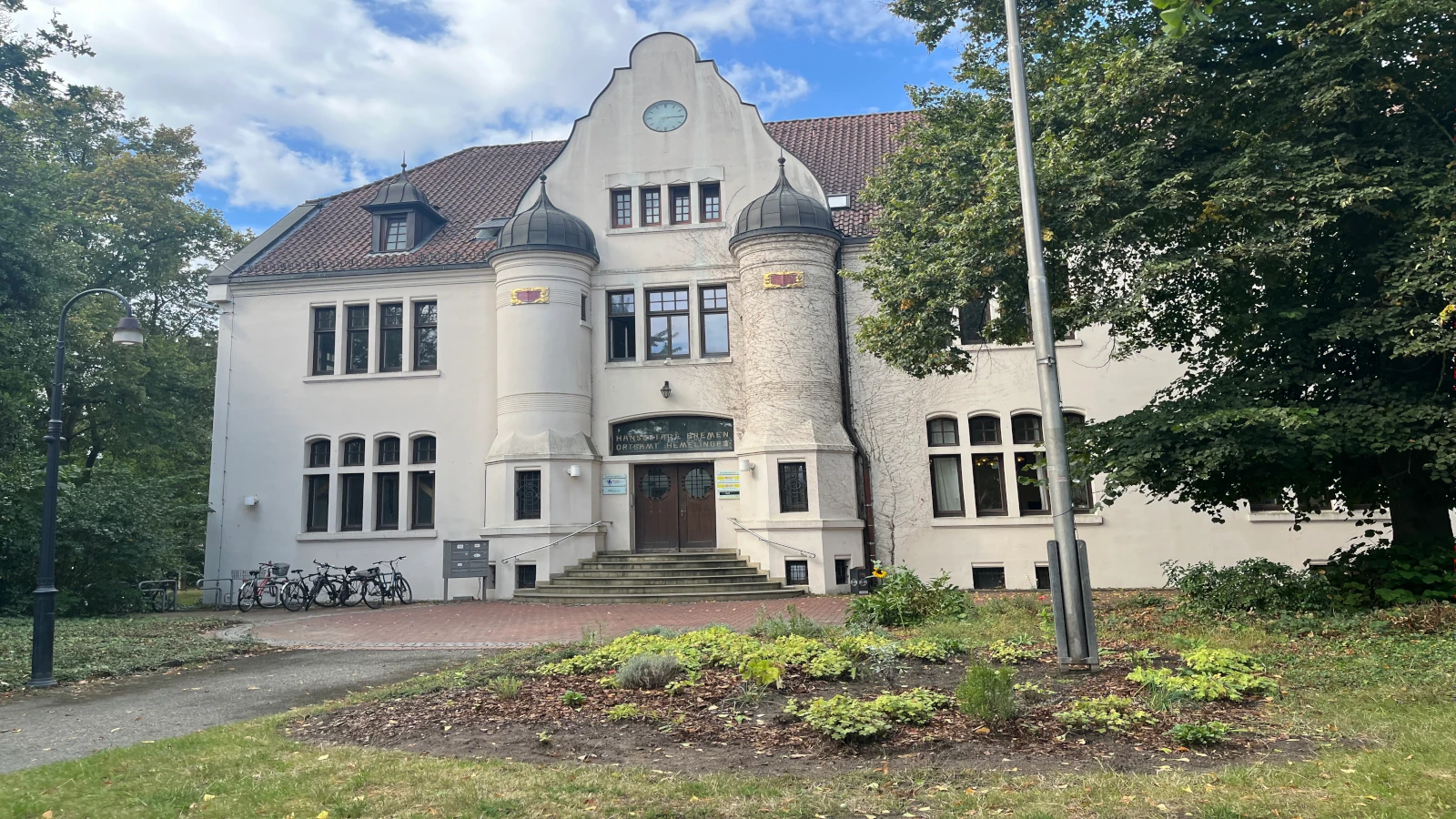 Bild vom Hemelinger Rathaus