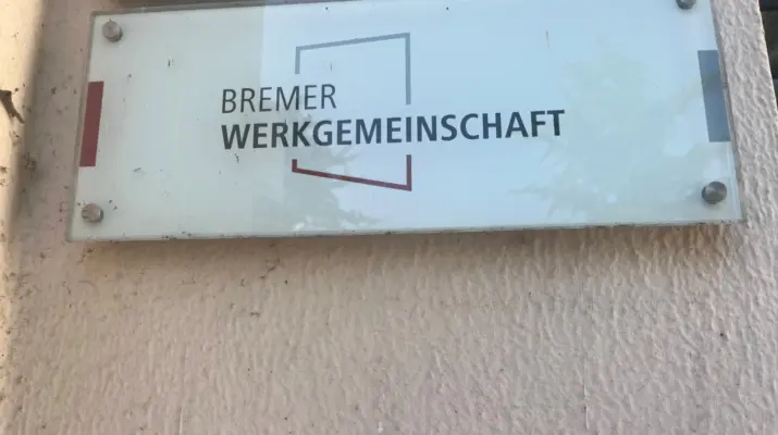 Schild der Bremer Werkgemeinschaft
