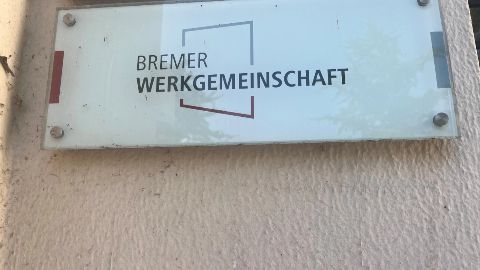 Schild der Bremer Werkgemeinschaft